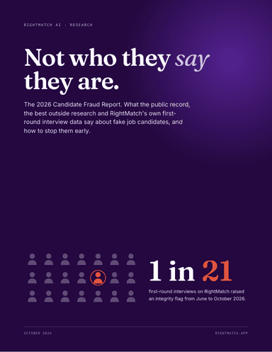 Cover of the 2026 Candidate Fraud Report